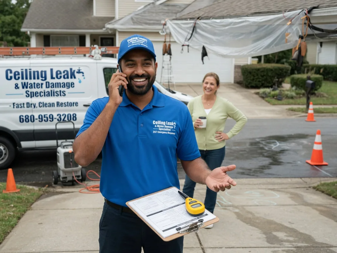 Ceiling Leak Cleanup Brandenburg, KY FAQs